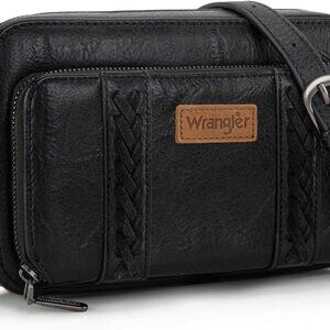 Versatile Wrangler Crossbody Purse with Adjustable Strap & Multiple Pockets